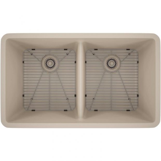 Quartz Composite Double Bowl 5050 Undermount Sink - Precision Stone Design